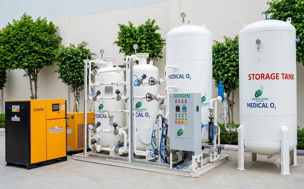PSA-Oxygen-Gas-Plant